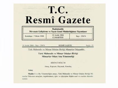 28 AĞUSTOS 2010 TARİH VE 27686 SAYILI RESMİ GAZETEDE YAYINLANAN TEBLİĞ