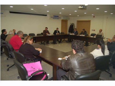 TMMOB ODA SEKRETERLERİYAZMAN ÜYELERİ ORTAK TOPLANTISI YAPILDI