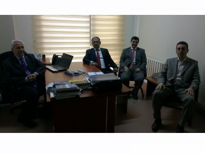 NAMIK KEMAL ÜNİVERSİTESİ BÖLÜM BAŞKANI VE ÖĞRETİM GÖREVLİLERİ ZİYARET EDİLDİ