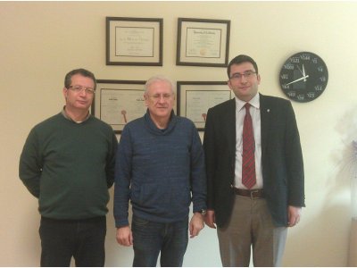 YEDİTEPE ÜNİVERSİTESİ BÖLÜM BAŞKANI VE ÖĞRETİM GÖREVLİLERİ ZİYARET EDİLDİ