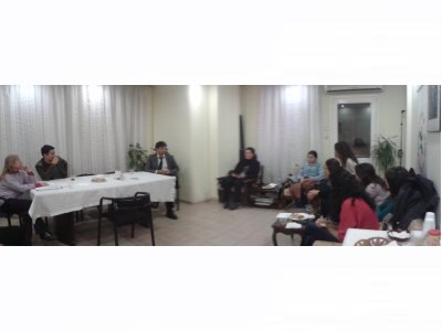 22022013 TARİHİNDE ŞUBE BİNAMIZDA8220;SANAYİ ÜRÜNÜ GIDALAR VE OBEZİTE” KONULU SÖYLEŞİ DÜZENLENDİ