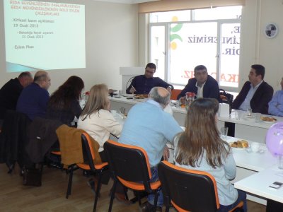 9DÖNEM 4ŞUBE BAŞKANLARI VE ODA ORGANLARI DEĞERLENDİRME TOPLANTISI’NI GERÇEKLEŞTİRDİK