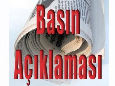 22 MART DÜNYA SU GÜNÜ BASIN AÇIKLAMASI