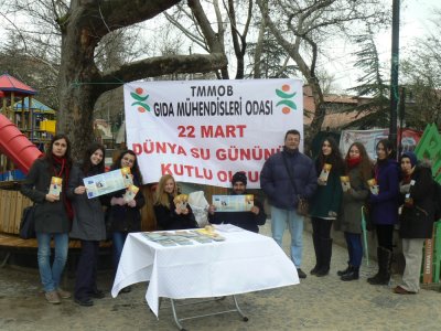 22 MART DÜNYA SU GÜNÜ’NDE ALANLARDAYDIK…