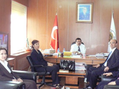 TARIM VE KÖYİŞLERİ BAKANLIĞI MÜSTEŞAR YARDIMCISI NİHAT PAKDİL ZİYARET EDİLDİ