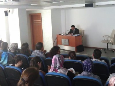 GENÇ GİRİŞİMCİLER KULÜBÜ ÜYELERİNE
GIDA MEVZUATI BİLGİLENDİRME SUNUMU YAPILDI
