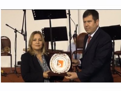 BİLECİK ŞEYH EDEBALİ ÜNİVERSİTESİ8220;100 YILLIK YÜZ AKLARIMIZ GEÇMİŞTEN GÜNÜMÜZE GIDA SEKTÖRÜ“PLAKET TÖRENİNE KATILDIK