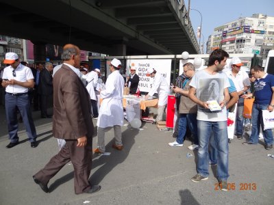 21 MAYIS DÜNYA SÜT GÜNÜMÜZÜ MECİDİYEKÖY MEYDANINDA KUTLADIK