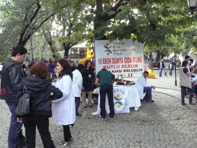 16 EKİM`DE ALANLARDAYDIK