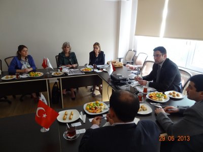 İSPANYOL ARGE FİRMASI ODAMIZI ZİYARET ETTİ