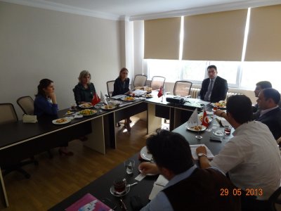 İSPANYOL ARGE FİRMASI ODAMIZI ZİYARET ETTİ