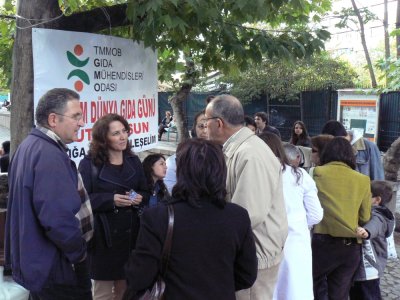 16 EKİM`DE ALANLARDAYDIK