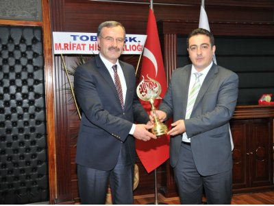 KONYA SANAYİ ODASI BAŞKANI ZİYARET EDİLDİ