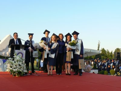 ANKARA ÜNİVERSİTESİ GIDA MÜHENDİSLİĞİ BÖLÜMÜ MEZUNİYET TÖRENİNE KATILIM SAĞLANDI