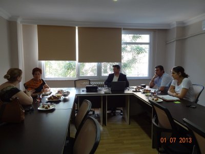  GIDA TARİHİAKADEMİSYENİ DR ROBYN METCALFE`İN ODAMIZI ZİYARETİ