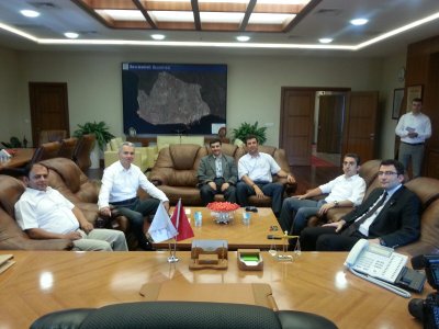 BEYLİKDÜZÜ BELEDİYE BAŞKANI`NI ZİYARET ETTİK