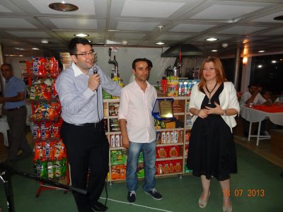 GEMİDE FASIL EŞLİĞİNDE İFTAR YEMEĞİMİZİ GERÇEKLEŞTİRDİK