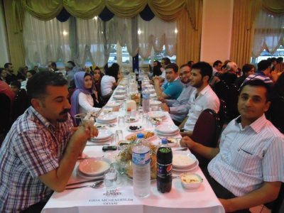 İFTAR YEMEĞİMİZİ GERÇEKLEŞTİRDİK