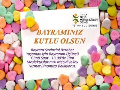 BAYRAMINIZ KUTLU OLSUN