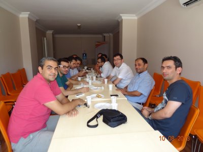 BAYRAMDA MESLEKTAŞLARIMIZLA BERABERDİK