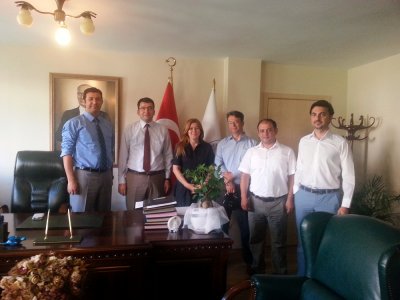 İTÜKİMYA METALURJİ FAKÜLTESİ DEKANI SAYIN BERAAT ÖZÇELİK`İ ZİYARET ETTİK