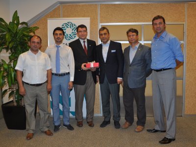 İSTANBUL TİCARET ODASI BAŞKANI SAYIN İBRAHİM ÇAĞLAR`I ZİYARET ETTİK