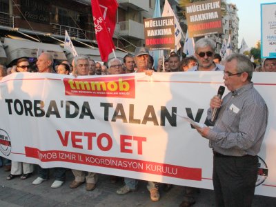 TMMOB İZMİR İKK: TORBA’DA TALAN VAR VETO ET
