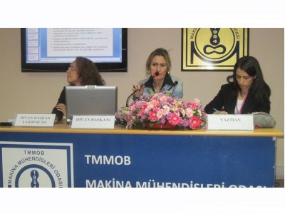 TMMOB 3 KADIN KURULTAYI ANKARA YEREL ÇALIŞTAYI’NA KATILDIK