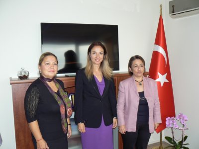 MİLLETVEKİLİ AYLİN NAZLIAKA’DAN ODAMIZA ZİYARET