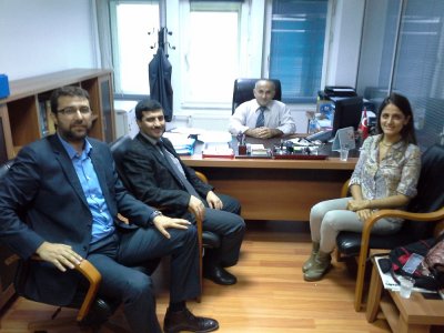 BEYLİKDÜZÜ BELEDİYE BAŞKAN YARDIMCISI SAYIN EFRAHİM YEŞİL`İ ZİYARET ETTİK