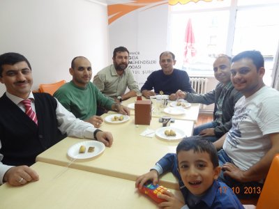 BAYRAMDA MESLEKTAŞLARIMIZLA BERABERDİK