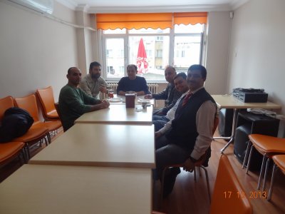 BAYRAMDA MESLEKTAŞLARIMIZLA BERABERDİK