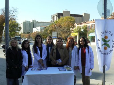 DÜNYA GIDA GÜNÜNDE ALANLARDAYDIK