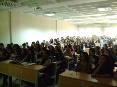EGE ÜNİVERSİTESİ GIDA MÜHENDİSLİĞİ BÖLÜMÜNDE ODA TANITIMI YAPTIK