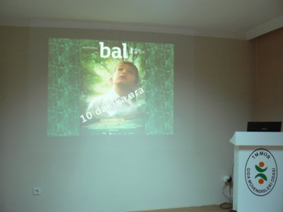 ODAMIZDA ÜYELERİMİZLE BİRLİKTE BAL” FİLMİNİ İZLEDİK