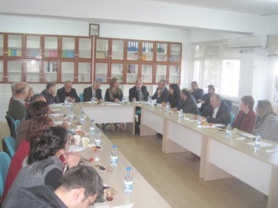 4GELENEKSEL GIDALAR SEMPOZYUMU HAZIRLIK TOPLANTISI`NA KATILDIK