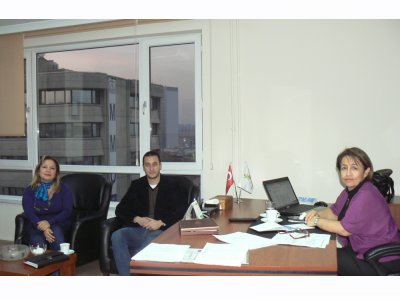 AKTARLAR DERNEĞİ BAŞKANI ODAMIZI ZİYARET ETTİ