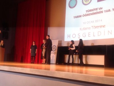 TARIMSAL ÖĞRENİMİN 168YILI KUTLANDI