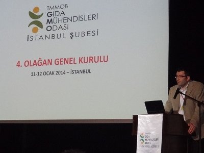 TMMOB GIDA MÜHENDİSLERİ ODASI İSTANBUL ŞUBESİ 4 OLAĞAN GENEL KURULU GERÇEKLEŞTİRİLMİŞTİR