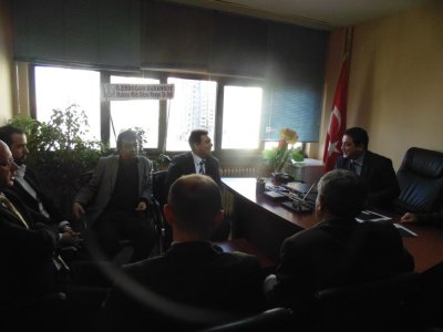 TMMOB MAKİNA MÜHENDİSLERİ ODASI KONYA ŞUBESİ ŞUBEMİZİ ZİYARET ETTİ