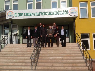 GIDA TARIM VE HAYVANCILIK İL MÜDÜRÜ`NÜ ZİYARET ETTİK