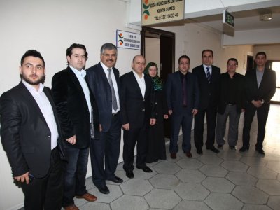 SELÇUKLU BELEDİYE BAŞKANI ŞUBEMİZİ ZİYARET ETTİ