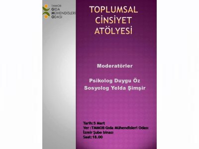 TOPLUMSAL CİNSİYET ATÖLYESİ