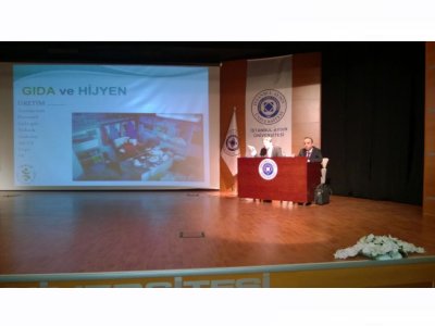 5 MÜHENDİSLİK VE ŞEHİRCİLİK GÜNLERİ GIDA FİRMALARINDA TEMEL GEREKSİNİMLER VE İYİ HİJYEN UYGULAMALARI SÖYLEŞİSİ GERÇEKLEŞTİRİLMİŞTİR