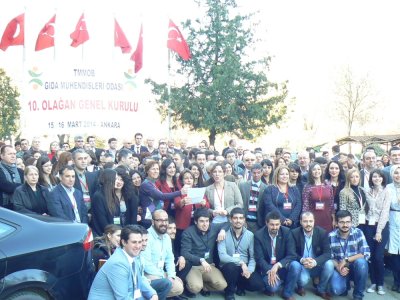 TMMOB GIDA MÜHENDİSLERİ ODASI 10 OLAĞAN GENEL KURULU’NA KATILIM SAĞLANMIŞTIR