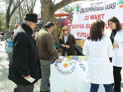 22 MART DÜNYA SU GÜNÜ’NDE ALANLARDAYDIK…
