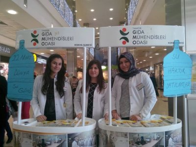 22 MART DÜNYA SU GÜNÜ`NDE KULE SİTE ALIŞVERİŞ MERKEZİNDEYDİK