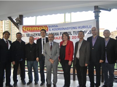 GELENEKSEL 26TMMOB BURSA İKK FUTBOL TURNUVASI BAŞLADI