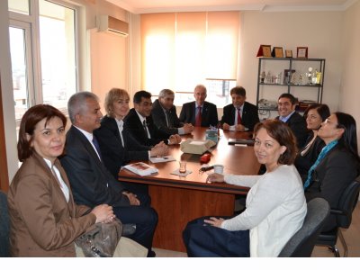 ZİRAAT MÜHENDİSLERİ ODASI YÖNETİM KURULU ÜYELERİ ODAMIZI ZİYARET ETTİ