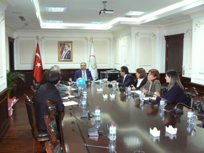 GIDA TARIM VE HAYVANCILIK BAKANI DRMMEHDİ EKER İLE MAKAMINDA GÖRÜŞTÜK
